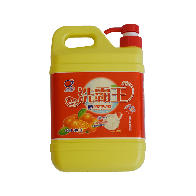 洗霸王洗潔精金(jīn)桔味1.318KG